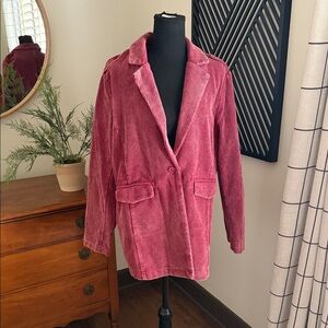 BiBi  Rose Corduroy Blazer medium